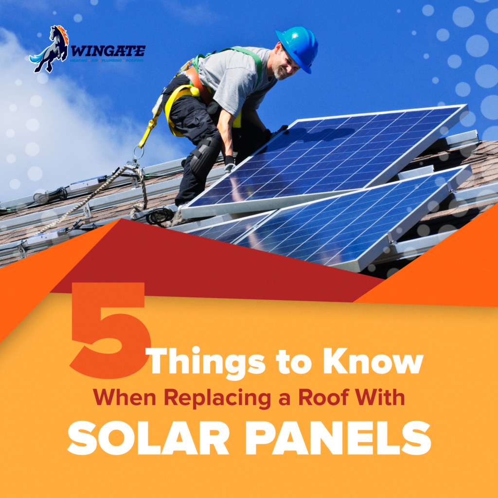 5 Things to Know When Replacing a Roof with Solar Panels